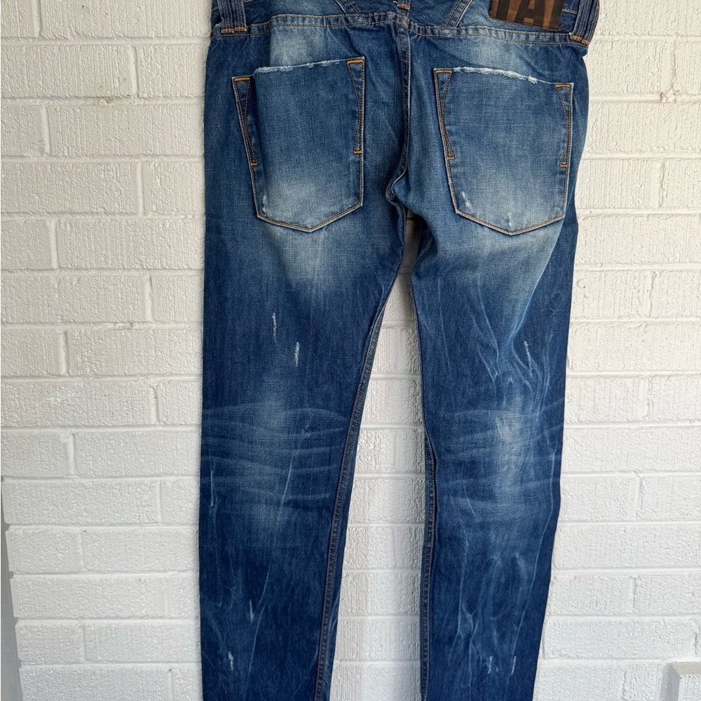 Takeshy Kurosawa Slim Fit Jeans - Classic Blue - Picture 10 of 15
